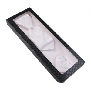 Ivory pánska ozdobná kravata so vzorom